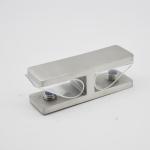 Stainless steel Glass Clamps 180 degree RS2313 plus, 80X25mm, thickness 5mm,