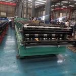 Metal Galvanized Double Deck Roll Forming Machine For Ibr Rib Corrugated Roof