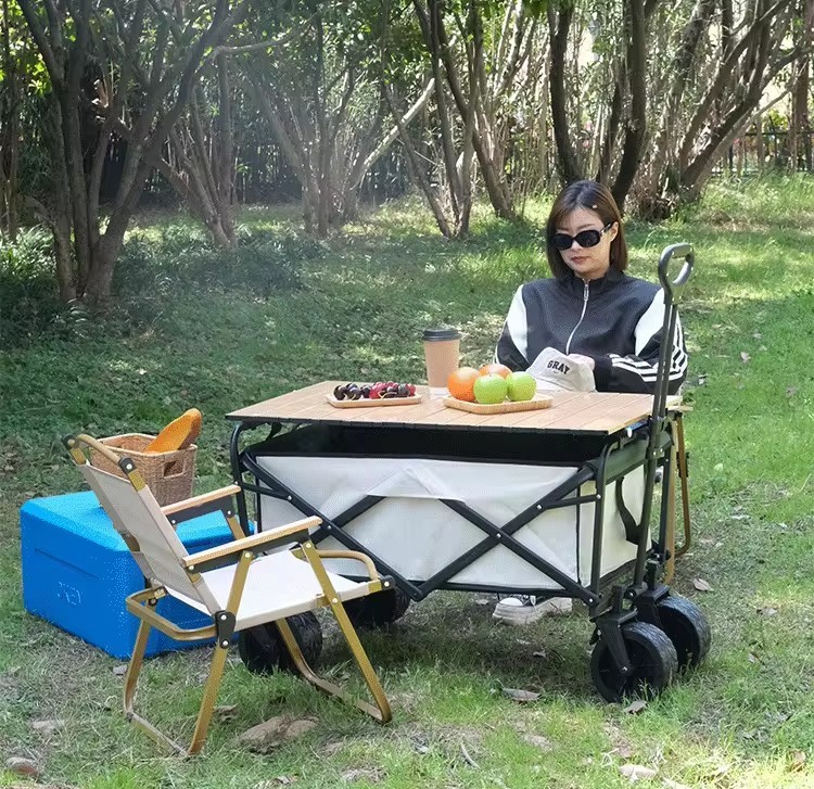 Collapsible Folding Capacity Outdoor Beach Garden Utility Camping Accessories Camp Collapsible / Wagon