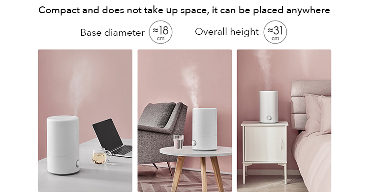 Xiaomi Mi Air Humidifier 4L Desktop Puricare Mini Air Humidifier For Home Bedroom