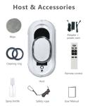 App-Controlled Huidi HCR-01 Automatic Window Vacuum Cleaner 80W 65dB Electric