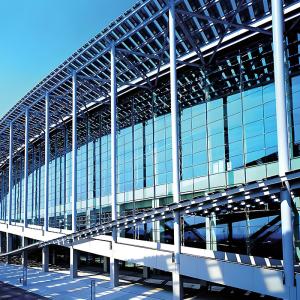Wholesale Building Frame Curtain Wall Customized Size Structurally Glazed Curtain Wall from china suppliers