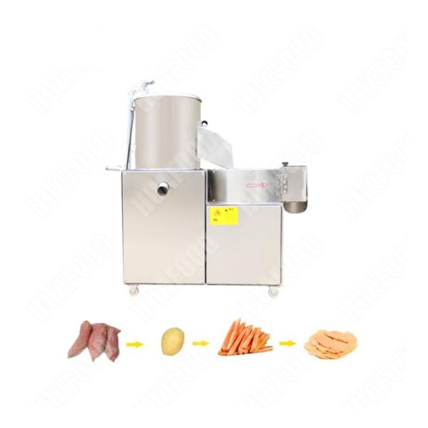 Electric Industrial Potato Carrot Sweet Potatotaro Brush Washing And Peeling