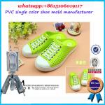 2 Colors PVC Shoe Mold Customized Design 25 - 49 Wide Size Range