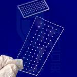 High Purity High Temperature UV Window Perforated Fused Quartz Glass Plate