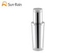 MS acrylic lotion pump bottle 30ml decorative silver cosmetic bottle SR2295