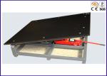 IEC60335-1 Flat Aluminum Plate For Household Appliances / Lamps Stability Test