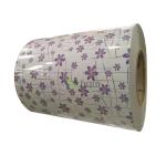 Flower Pattern Prepainted Galvanized Steel Sheet In Coil 800mm-1500mm