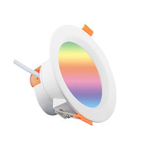 Wholesale Durable RGBW LED Downlight with Smartphone Control, 0-100% Brightness &amp; Easy Installation from china suppliers