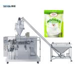 Milk Powder Premade Pouch Filling Sealing Machine Automatic Bag Giving Packing