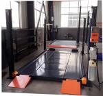 AA4C 4 post 2 cars parking lift auto storage lift four columns automotive lift 2