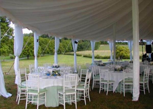 Quality 25x40m Fireproof Aluminum Structure White Wedding Event , Outdoor Party Tent for sale