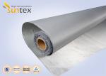 Heat And Cold Resistant PU Coated Fiberglass Fabric 0.4mm For Air Distribution