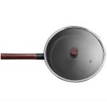 Rapidly Heating Oil Less Stir Frying Pan ILAG Coating For Stoves
