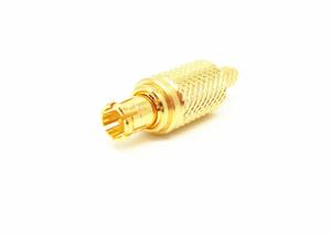 Wholesale 75Ohm Premium MCX RF Connector Straight Male Plug Crimp Electronic Connector from china suppliers