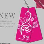 Custom paper hang tags, garment tags, jacket tags,custom logo printed paper hang