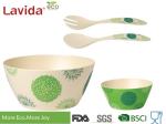 Food Safe Material Disposable Bamboo Salad Bowl Plant Fiber Serving Eco Friendly