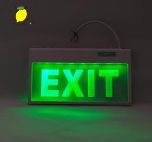 Wholesale Reliable Recessed Emergency Exit Light , Ceiling Mounted Exit Sign from china suppliers