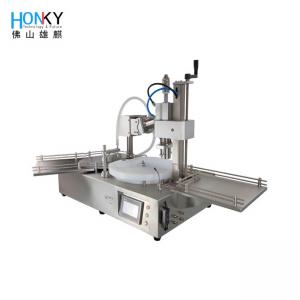 Wholesale 25BPM 10ml Glass Vial Liquid Filling Machine With Ceramic Pump from china suppliers