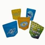 Childproof 100 Mircons Resealable Stand Up Pouches For Food Packaging
