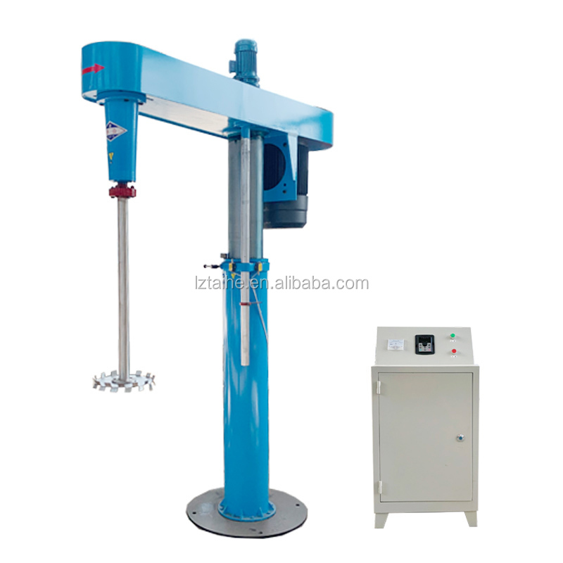 Auto Clamping Acrylic Paint Mixing Machine For Video Outgoing-Inspection Efficiency