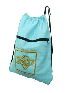 Wholesale Drawstring 420D nylon fabric back bags with emboidery logo nylon storage bags from china suppliers
