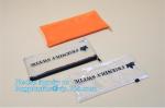Slider k Mobile Phone Clear Vinyl PVC Bag, matte frosted PVC slider zipper bag