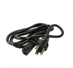 Uk Plug British Standard Aluminum 3 Pin Ac Power Cord 1.2m For Computer