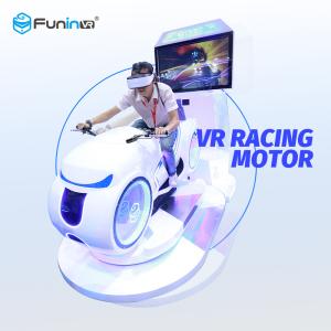 Wholesale Car Driving 9D Virtual Reality Simulator 700KW White Color Multiplayer For Game Zone from china suppliers