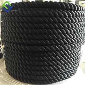 Wholesale Multipurpose 3 Strand Nylon Anchor Line Polyamide Black Dock Rope from china suppliers