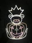 Low cost halloween pageant crowns and tiaras pumpkin and bear yellow and black
