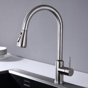 Wholesale Deck Mounted Single Hole Brushed SUS304 Touch Water Faucet from china suppliers