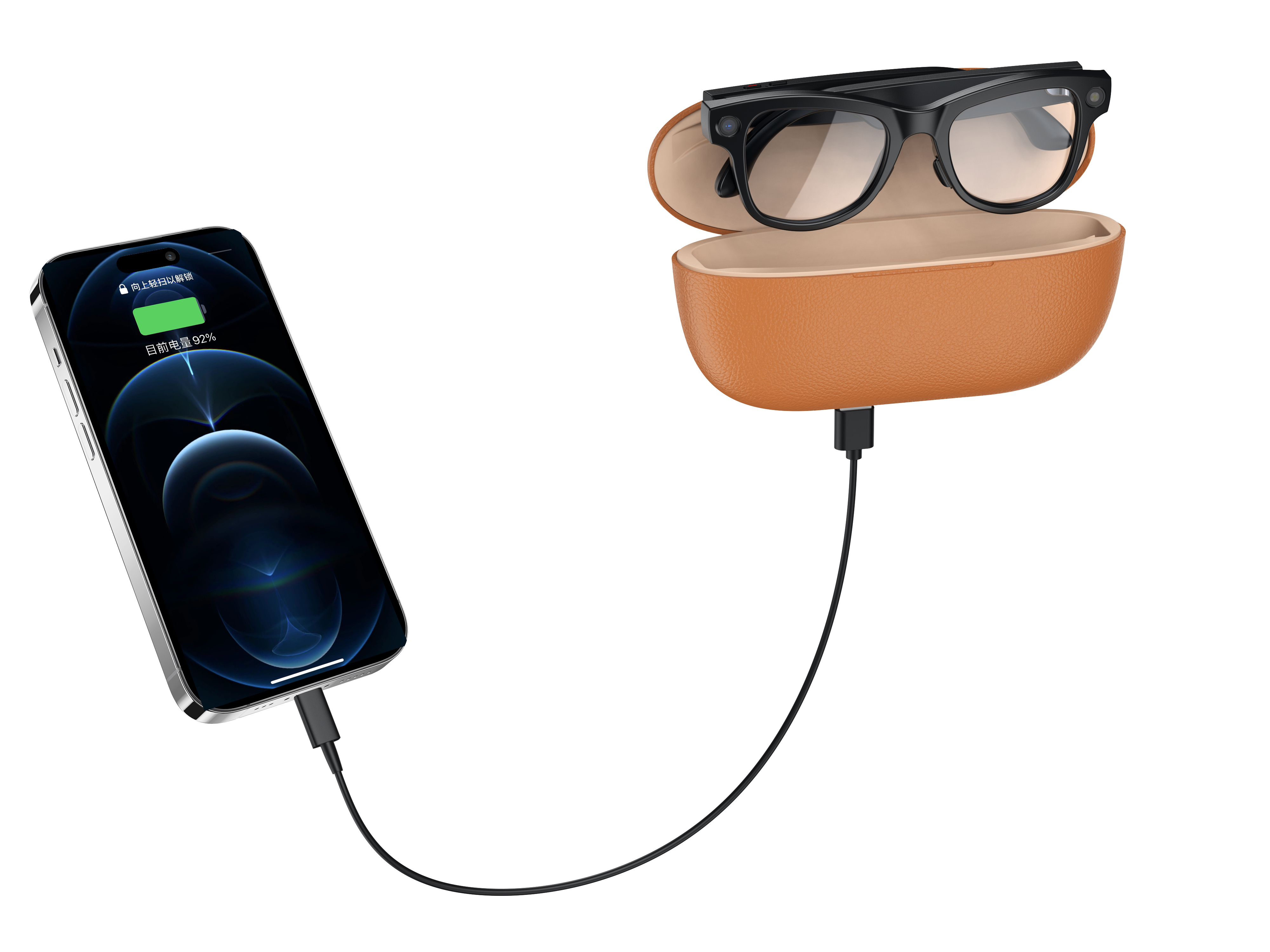 AI Smart Video Camera Glasses