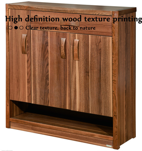 3 Strip Oak Wood Grain Decorative Laminate Film 1.2mm self adhesive vinyl for furniture