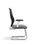 0.178CBM Reclining Executive Chair For Back Pain Nylon Armrest 38cm Reception