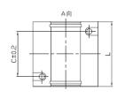 Linear bearings KBB-AJ...B - Shaft Supporting Housing KBB20AJ
