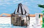 PVC multi function cosmetic case, PVC Transparent Women Travel Costmetic Bag