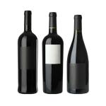 Red Wine Bottle Label Hot Melt Glue Adhesive Tape , Yellowish and transparent