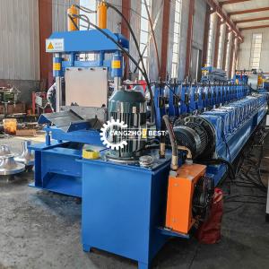 Wholesale Galvanized Steel Quick Change Size Z Purlin Roll Forming Machine 11kw from china suppliers
