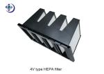 compact Fiberglass Medium ABS Plastic V Bank Filter