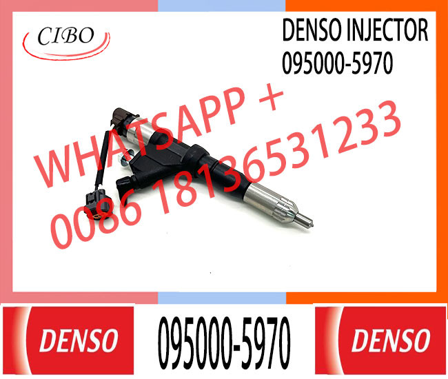 High quality Diesel nozzle assembly common rail injector 0950005970 23670-E0360 095000-5970 with E13C common rail system