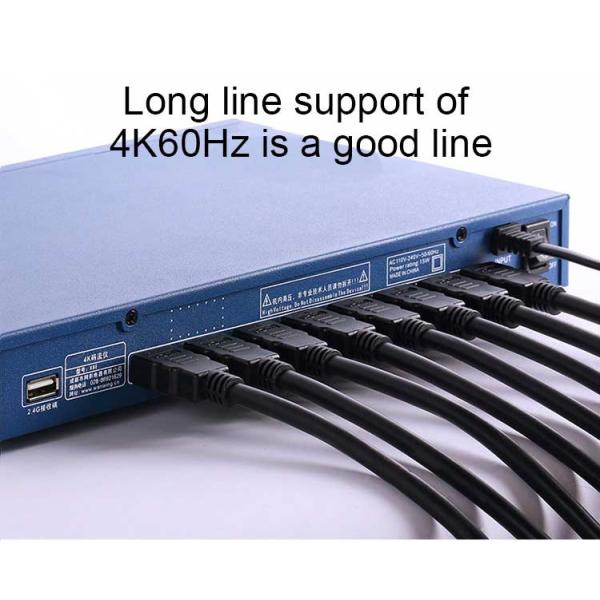 High Performance Etherne 4k HDMI Cable 1m 1.5m 3m Anti Interference