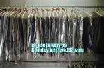 custom logo printed dry cleaning plastic transparent garment bags for dresses