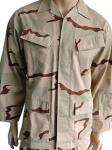 Tactical BDU Camo Uniform Set 10 Pockets Combat Outfit Breathable Jacket Pants