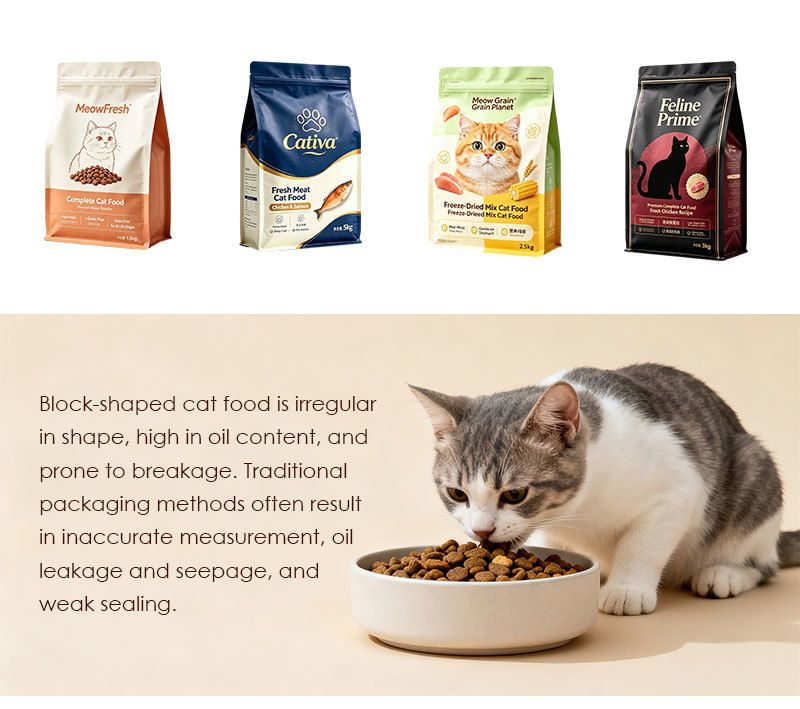 Automatic Dry Pet Food Weighing & Packaging Machine with Multihead Weigher