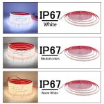 Die-Cutting Board 110v220v 10mm 180LEDs 4000K IP67 Waterproof SMD2835 LED Strip