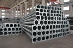 Q235 Hot Dip Galvanized 6m High single arm Street Electric Pole