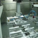 PLC Control 5 Axis Spray Painting Machine 220V UV Paint Air Spraying