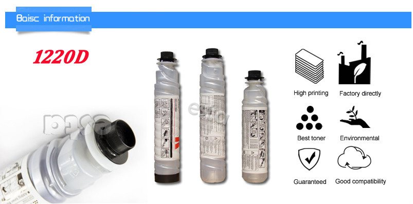 9000 Y 1220d Ricoh Toner Cartridge For 1015 / 1018 / 1113 / 1115p