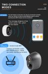1080P IP66 Waterproof Wifi Security Camera Outdoor PIR Motion Detection Solar
